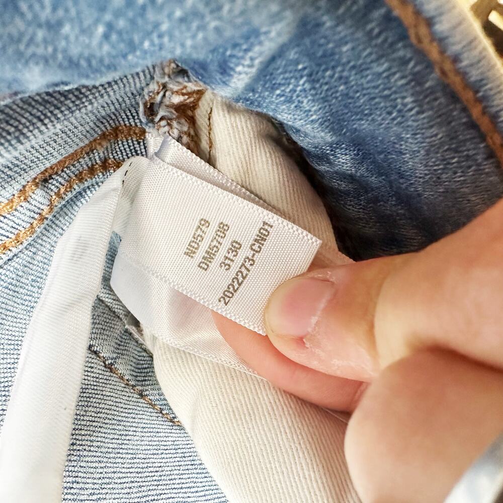 Madewell Mens Slim Jeans in Alhart Wash: COOLMAX® Denim Edition Size 31 X 30 - Picture 8 of 9